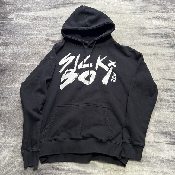 Ren Makes Merch Other - Ren Gill Sick Boi Track List Hoodie Large Black Ren Makes Merch